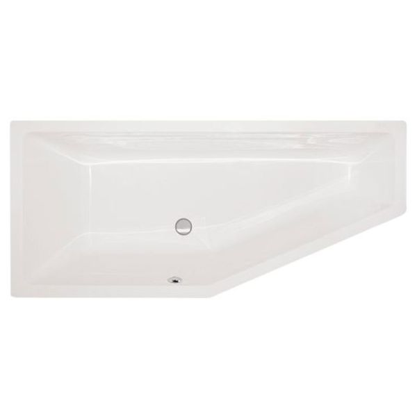 Schröder Wannentechnik Raumspar-Badewanne 180 cm