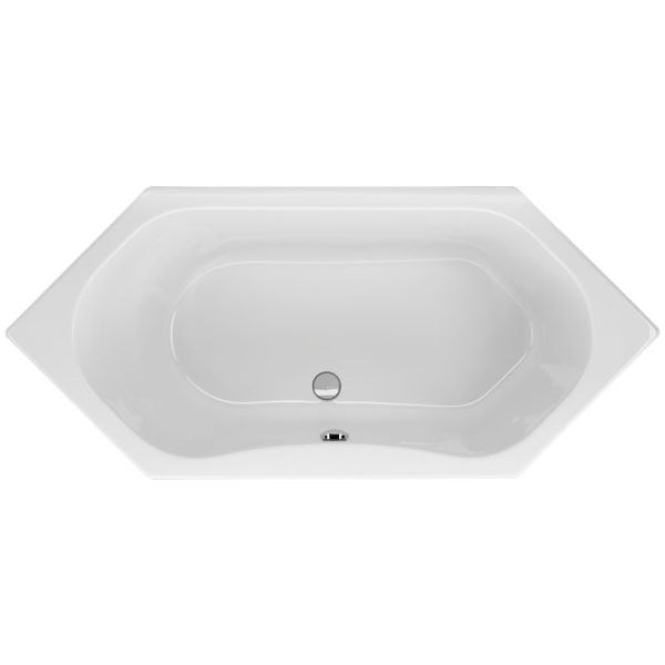 Schröder Wannentechnik Sechseckbadewanne 180 cm
