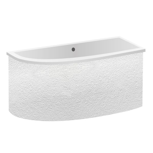Mauersberger Aspera Wannenträger Styroporträger für Badewanne