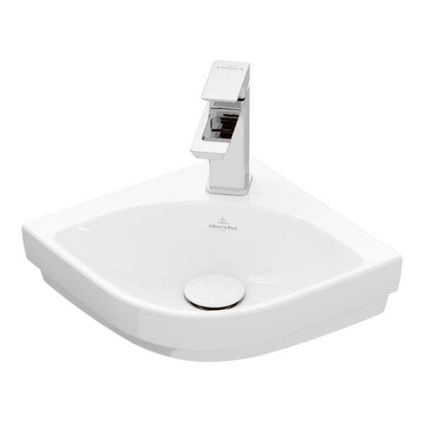 Villeroy und Boch Subway 3.0 Eckwaschtisch 32 cm, Hahnloch,