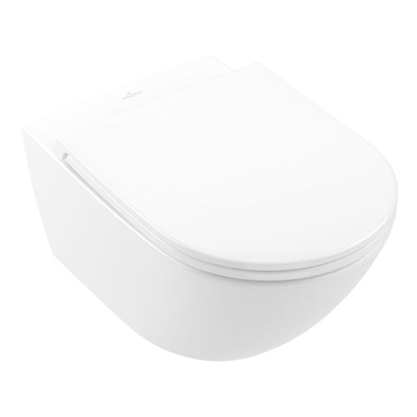 Villeroy und Boch Subway 3.0 Wand-WC spülrandlos, wandhängend, TwistFlush, Wei?