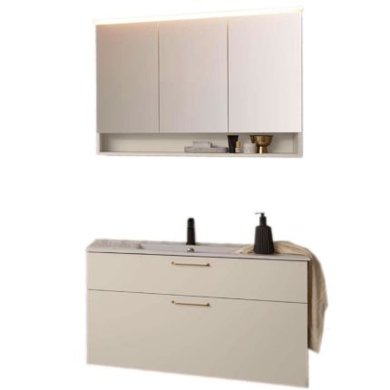 Badea Classic Badmöbel Set VERONA 12-01 - 121 cm