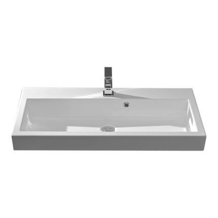 Badea Classic Möbelwaschtisch - 101 cm, Mineralgusswaschtisch