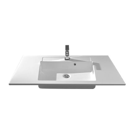 Badea Classic Möbelwaschtisch - 101 cm, Mineralgusswaschtisch