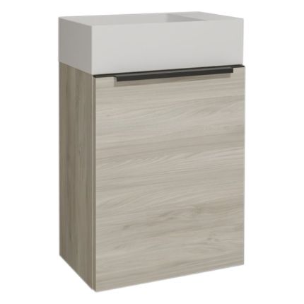 Badea Visit Waschtisch mit Unterschrank Set 15 - 45 cm