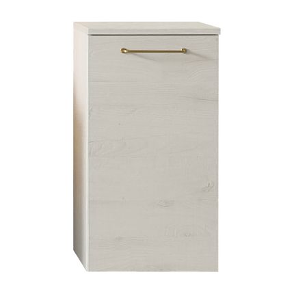Badea Ergänzungsmöbel Highboard - 35 cm, 1 Wäschekippe, inkl. Abdeckplatte
