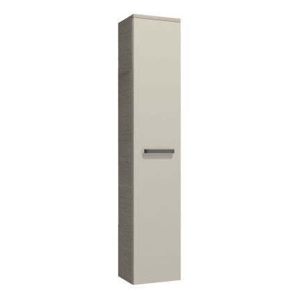 Badea Mittelschrank 25 cm, 1 Tür, 3 Glaseinlegeböden, inkl. Abdeckplatte