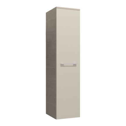 Badea Mittelschrank 30 cm, 1 Tür, 3 Glaseinlegeböden, inkl. Abdeckplatte