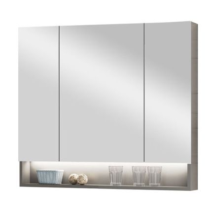 Badea Spiegelschrank 70 cm, Seitenansicht