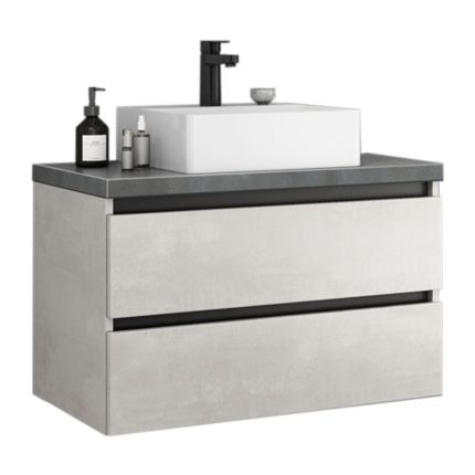 Badea Pure Waschtisch mit Unterschrank 2 - 80 cm