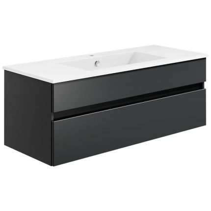 badshop.de Aurora Badmöbel Set 16 - 92 cm, Unterschrank Profilansicht