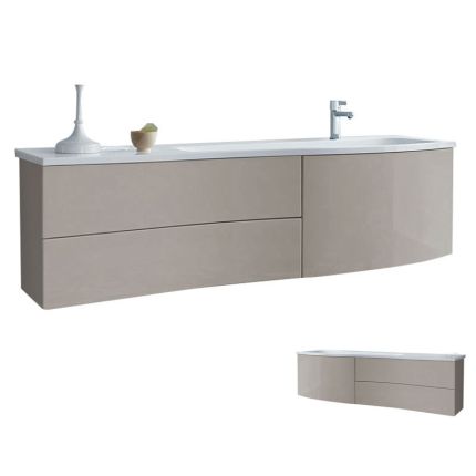 Burgbad Sinea 1.0 Waschtisch mit Unterschrank Set 4 - 161 cm