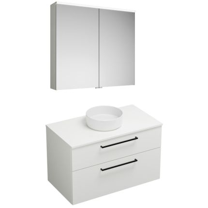 Burgbad Eqio Badmöbel Set - 100 cm