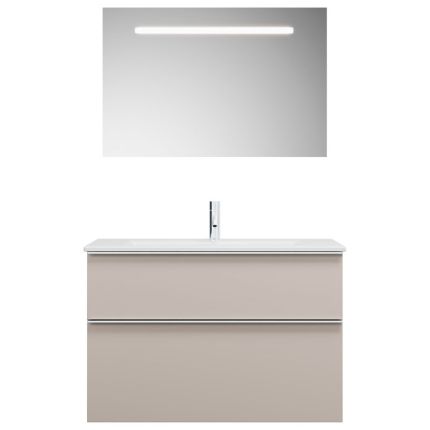 Burgbad Eqio Badmöbel Set Slim - 92 cm