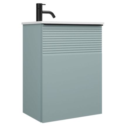 Burgbad Fiumo Waschtisch mit Unterschrank Set - 47 cm