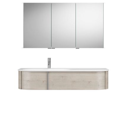 Burgbad Lavo 2.0 Badmöbel Set 122 cm
