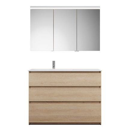 Burgbad LIN20 Badmöbel Set 122 cm