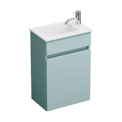 Burgbad LIN20 Waschtisch mit Unterschrank Set 2 Gäste Bad - 42 cm
