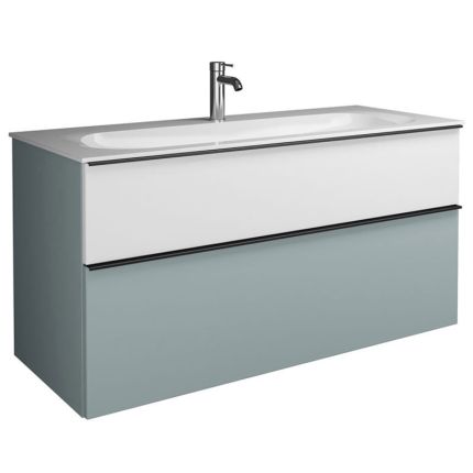 Burgbad Fiumo 2.0 Waschtisch mit Unterschrank Set - 122 cm