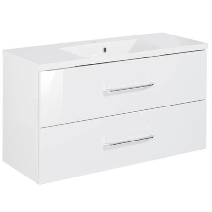 Fackelmann B.clever Waschtisch mit Unterschrank - 120 cm