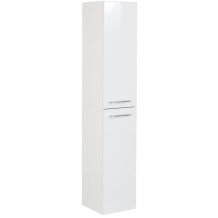 Fackelmann B.clever Hochschrank - 30 cm weiß