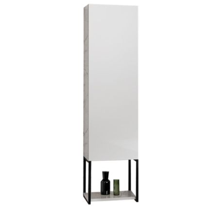 Fackelmann New York Mittelschrank - 33 cm mit Unterregal