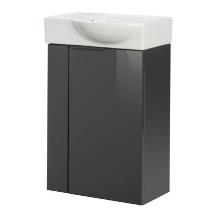 Fackelmann Gästebad Waschtisch mit Unterschrank Set 10