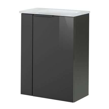 Fackelmann Gästebad Waschtisch mit Unterschrank Set 8