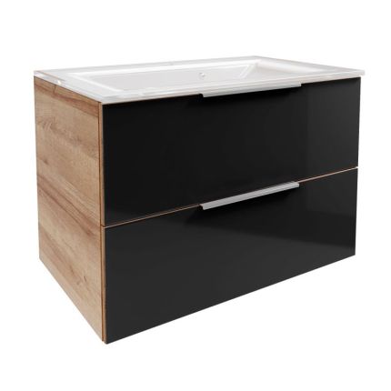 Fackelmann B.Brillant Waschtisch mit Unterschrank - 80 cm