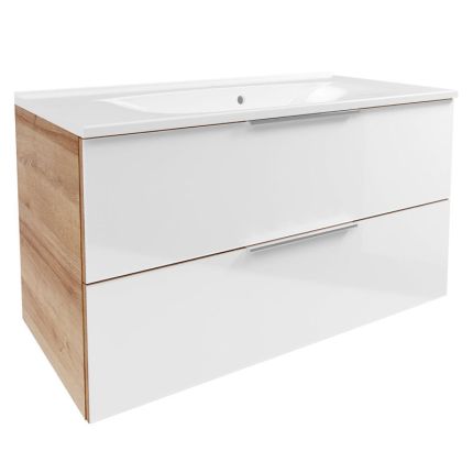 Fackelmann B.Brillant Waschtisch mit Unterschrank - 100 cm