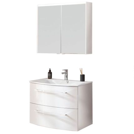 Fackelmann Verona Badmöbel Set 2 - 80 cm