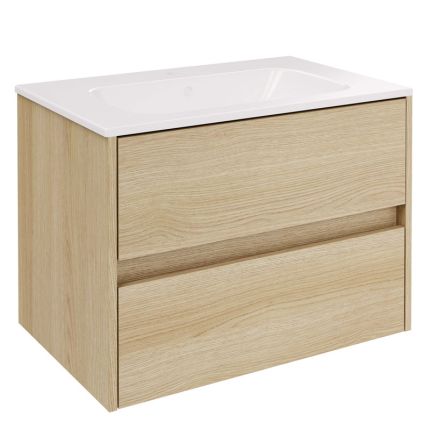 Fackelmann Compact Line Waschtisch mit Unterschrank - 71 cm