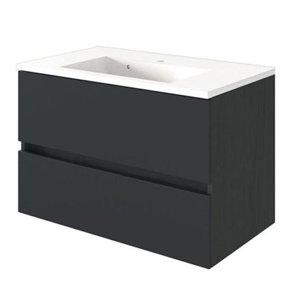 Held Möbel Baabe Waschtisch mit Unterschrank - 80 cm