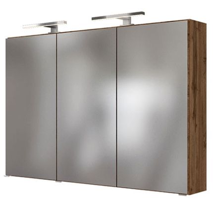 Held Möbel Baabe Spiegelschrank 3D - 120 cm