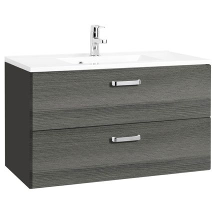 Held Möbel Bologna Waschtisch mit Unterschrank - 80 cm