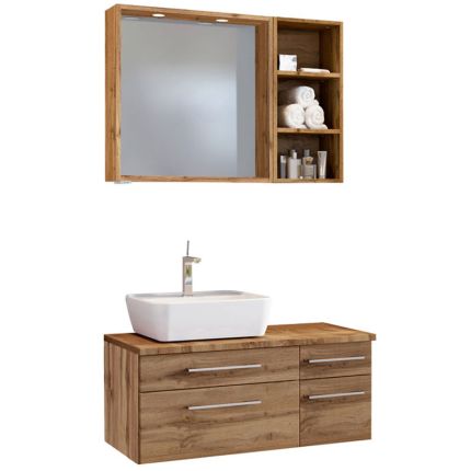 Held Möbel Davos Badmöbel Set 41 - 90 cm