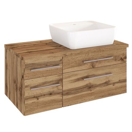 Held Möbel Davos Waschtisch mit Unterschrank - 90 cm