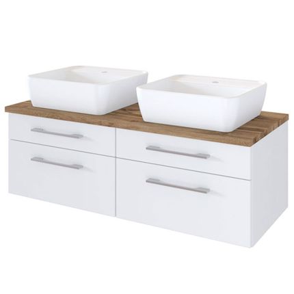 Held Möbel Davos Waschtisch mit Unterschrank - 120 cm