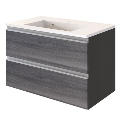 Held Möbel Arezzo Waschtisch mit Unterschrank  - 80 cm