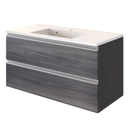 Held Möbel Arezzo Waschtisch mit Unterschrank  - 100 cm