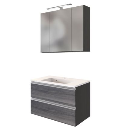 Held Möbel Arezzo Badmöbel Set 8 - 80 cm