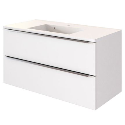 Held Möbel Garda Waschtisch mit Unterschrank - 100 cm