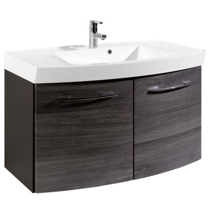 Held Möbel Florida Waschtisch mit Unterschrank - 100 cm