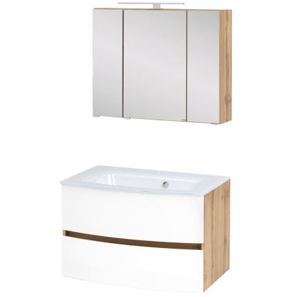 Held Möbel Kopenhagen Badmöbel Set 80 cm