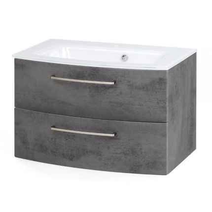 Held Möbel Stockholm Waschtisch mit Unterschrank - 80 cm