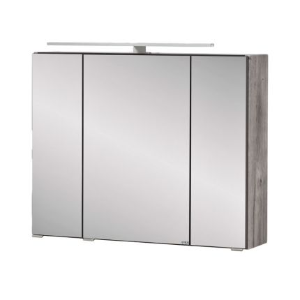 Held Möbel Stockholm Spiegelschrank 3D - 80 cm