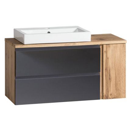 Held Möbel - Empoli Waschtisch 105 inkl. Keramikaufsatzbecken Front