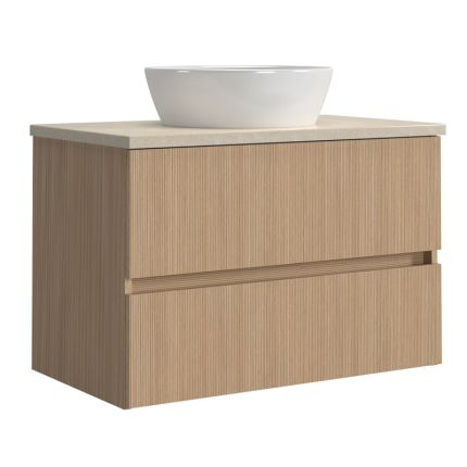 Held Möbel Beja Waschtisch mit Unterschrank - 80 cm