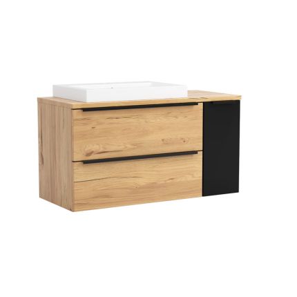 Held Möbel Pisa Waschtisch mit Unterschrank 105 cm