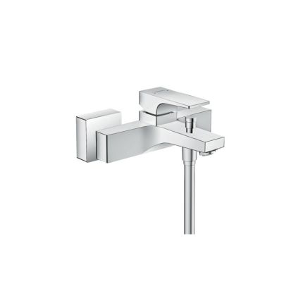Hansgrohe Einhebel-Wannenmischer Aufputz mit Hebelgriff-Metropol, chrom